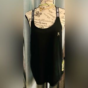 Danskin Women's Performance Mesh Racerback Tank Top